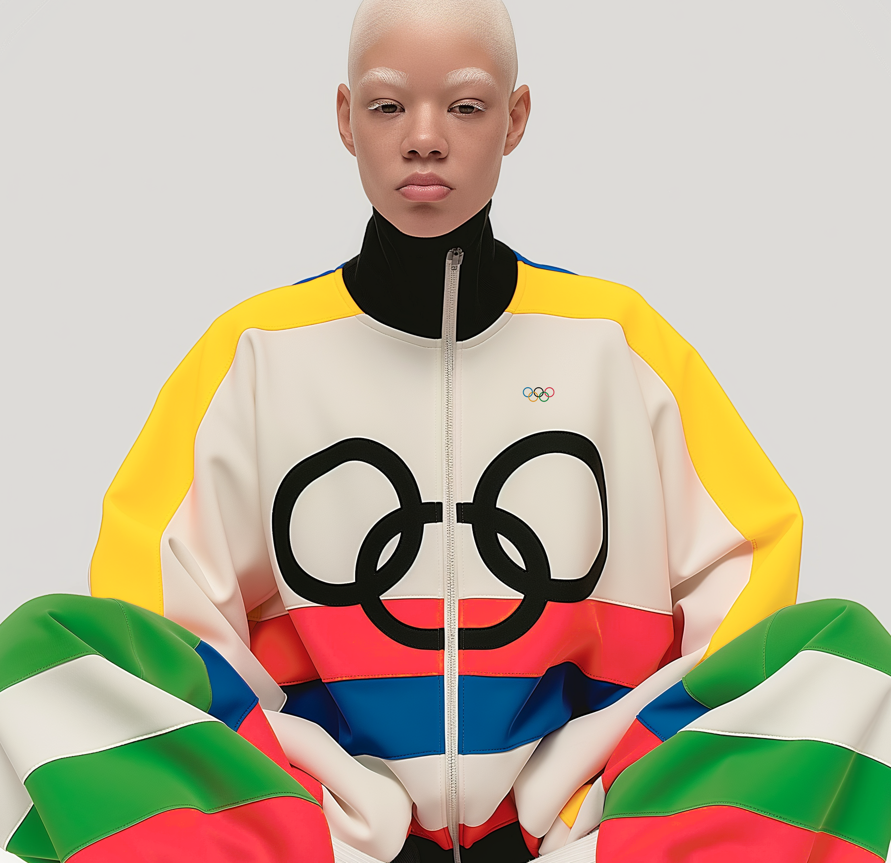 1970s Olympic uniforms created by Alex Parnassus using AI